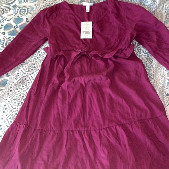 Isabel Maternity Long Sleeve Dress - Picture 2 of 3